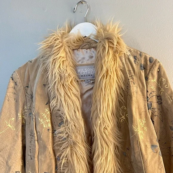 Deadstock Wilson's Leather Penny Lane Coat Size Large - Picture 7 of 7